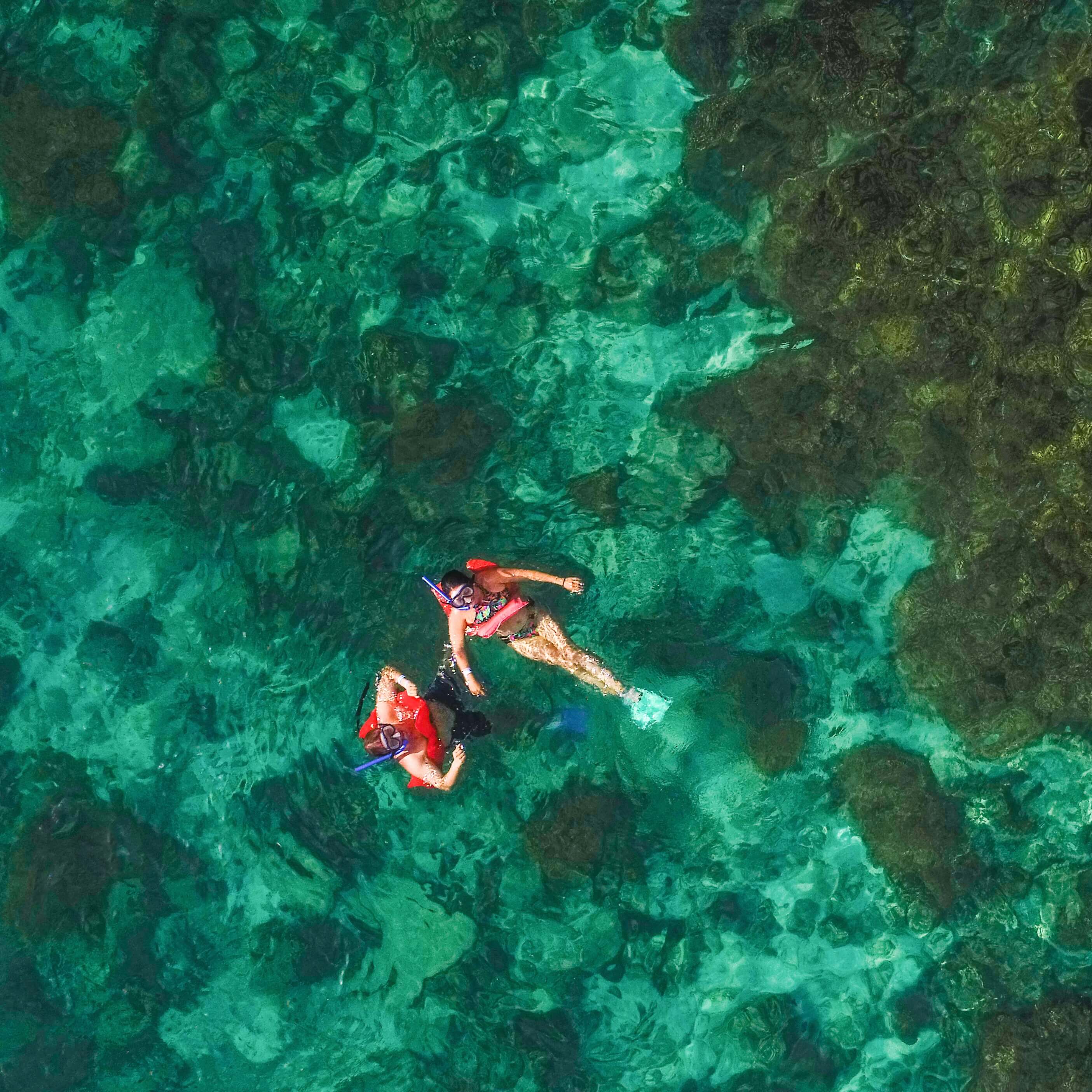 Crystal clear waters